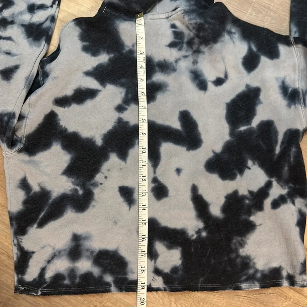 **SOLD ON MERCARI**PINK Victoria’s Secret tie-dyed cropped hoodie size small - Picture 8 of 8